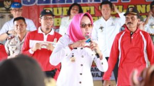 Kunjungan Kerja Bupati Winarti di Kampung Hargorejo, Disambut Antusias Warga