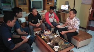 Tingkatkan Partisipasi Pemilih, Mappilu Lampura Bertemu KPU
