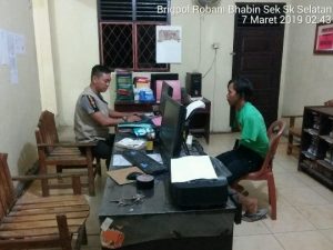 Polisi Sungkai Selatan Tangkap Pencuri Motor