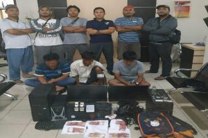 Tekab 308 Polres Tulangbawang Tangkap Komplotan Pelaku Curat di SMPN 2 Banjar Agung