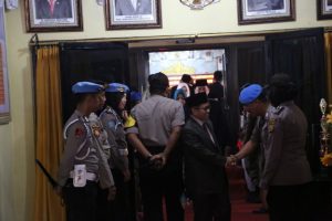 Polres Lampura Amankan Kegiatan Visi Misi Pemimpin Lampura