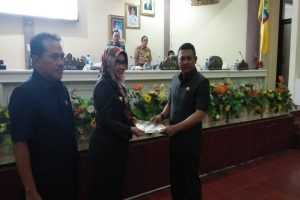 DPRD Tanggamus Gelar Paripurna Raperda RPJMD Tahun 2018-2023