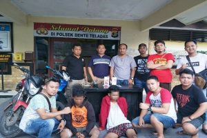 Dalam 24 Jam, Dua Pelaku Curat 4 TKP di Sungai Nibung Berhasil Ditangkap Polisi