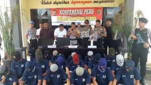 22 Kasus Diungkap Polres Lampung Utara