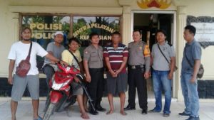 Petani Diamankan Polisi, Mencuri Motor Ditempat Hajatan