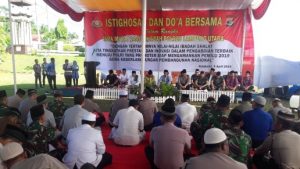 Isra Mi’raj, Polres Lampura Gelar Istighosah