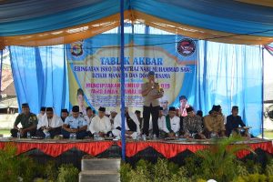 Ratusan Umat Islam Peringati Isra’ Mi’raj di Polres Tulangbawang