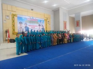 Pengurus Dekranasda dan TP PKK Lampung Utara Dilantik