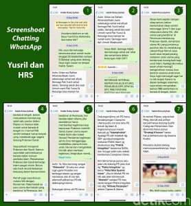 Soal Rizieq Shihab Ragukan Keislaman Prabowo, Yusril Ungkap Chat WhatsApp