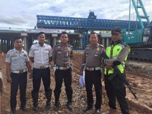 Jelang Ramadhan Polres Mesuji Tinjau Kesiapan Ruas Jalintim