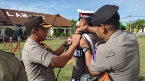 Polres Lampura Apel Pasukan Operasi Krakatau 2019