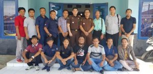 Silaturahmi Kejari Kotabumi dengan PWI Lampura