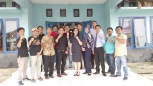 Kajari Yuliana Sagala Silaturahmi ke PWI Lampura