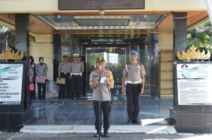 Kapolres Tuba AKBP Syaiful Wahyudi Pimpin Sertijab Kasat dan Kapolsek