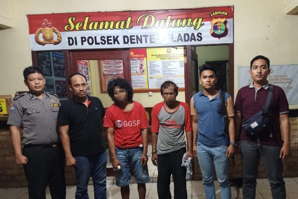 Dua Bandar Narkotika Ditangkap Polsek Dente Teladas
