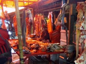 Memasuki Bulan Ramadhan, Harga Daging  Rp135ribu di Tulangbawang