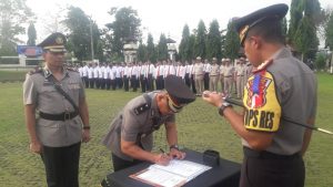 Pisah Sambut Wakapolres Lampura