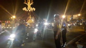 Pengamanan Takbir Keliling di Lampura