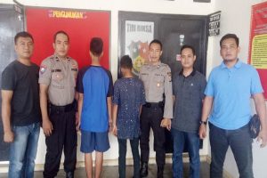 Dua ABG Ini Bobol Konter HP di Tulangbawang Barat