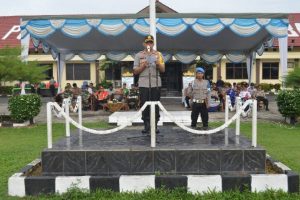Polres Tulangbawang Gelar Apel Konsolidasi Operasi Ketupat Krakatau 2019