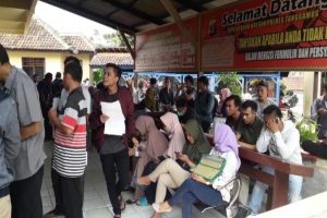 Hingga Hari ke 4 Pelayanan, Polres Tanggamus Terbitkan Ribuan SKCK Pelamar Kerja