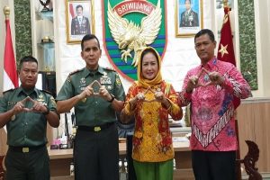Bupati Tulangbawang Winarti Hadiri Rakornis TMMD ke-105 di Kodam II Sriwijaya