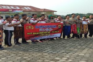 Polres Mesuji Tabur Hadiah Dalam Rangka HUT Bhayangkara ke-73 Tahun