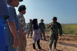 56 Personil Melanjutkan Kegiatan TMMD di Desa Bedarau Indah Tulang Bawang