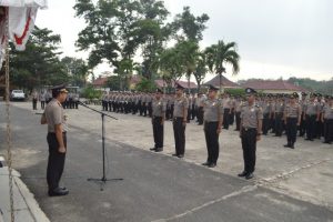 Berkah Hari Bhayangkara, 47 Personel Polres Tulang Bawang Mendapat Kenaikan Pangkat