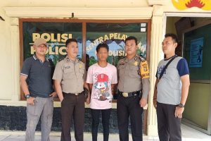 Curi Sepeda Motor pemuda Asal Moris Jaya Tulang Bawang Ditangkap Polisi