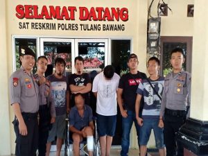 Tekab 308 Polres Tulang Bawang Tangkap Komplotan Spesialis  Bobol Alfamart