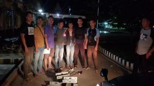 Curi Besi Pembatas Jalan, FS dan HS Warga Simpang Pematang Diamankan Polisi