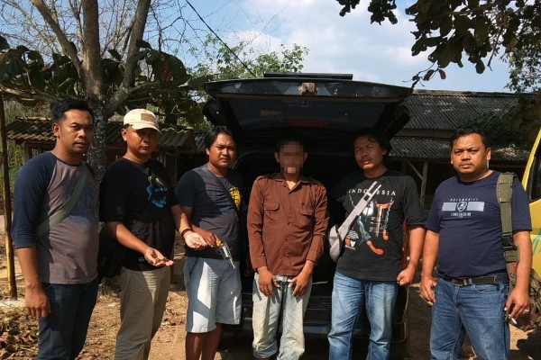 Team Khusus Anti Bandit (Tekab) 308 Polres Tulang Bawang, Bekuk Mandor Miliki Senpi Rakitan
