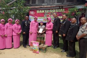 Hari Bhayangkara ke 73, Polres Mesuji Laksanakan Bhakti Sosial Lansia