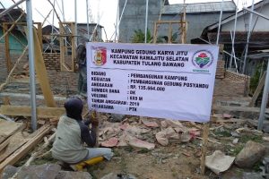 Gedung Karya Jitu Berkembang Menjadi Pusat Perekonomian Tulang Bawang Bagian Timur
