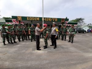 Warga Senang Melihat TNI-POLRI Akur, Ikut Berperan Dalam Operasi Patuh Krakatau 2019