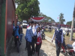 13 Orang Mengalami Sakit  Saat Upacara HUT RI Ke-74 Kabupaten Tanggamus