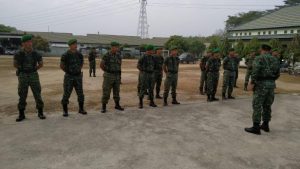 Kodim 0426 Tulangbawang Berangkatkan 10 Prajurit Terbaik Mengikuti Sekolah  Calon Bintara