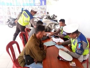 Lima Hari Operasi Patuh Krakatau 2019, Satlantas Polres Mesuji Tilang 850 Pengendara