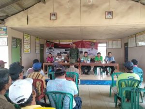 Dan Pos Mesuji Timur Ikut Musrenbang di Desa Tanjung Mas Mulya