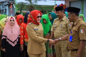 Bupati Tulangbawang Kunjungan Kerja di Dente Teladas