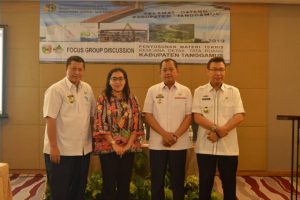 Wabup Tanggamus AM. Syafi’i Hadiri FGD Penandatanganan RDTR Kabupaten Tanggamus