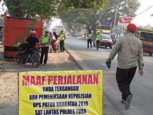 Sepekan Operasi Krakatau, Polres Tulang Bawang  Jaring 884 Pelanggar