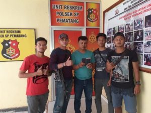 Polsek Simpang Pematang Bekuk Pencuri HP Milik Anggota DPRD