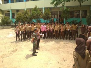 Koramil 0426-02/ Menggala Sosialisasi penerimaan Calon Prajurit TNI-AD
