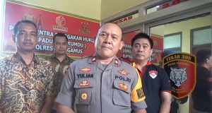 Polres Tanggamus Tetapkan Amir Hamzah Tersangka Penyelewengan Dana Desa
