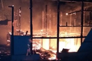 Kebakaran di Pekon Balak Wonosobo, Dua Rumah Hangus