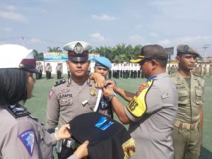 Polres Mesuji Gelar Pasukan Operasi Zebra Krakatau 2019