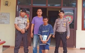 Curi Motor dan HP Diwarung Pecel Lele, WA (20) Dibekuk Polisi