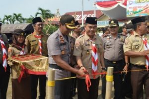 Polres Tulangbawang Gelar “Lomba Saka Pramuka Bhayangkara” Cabang II